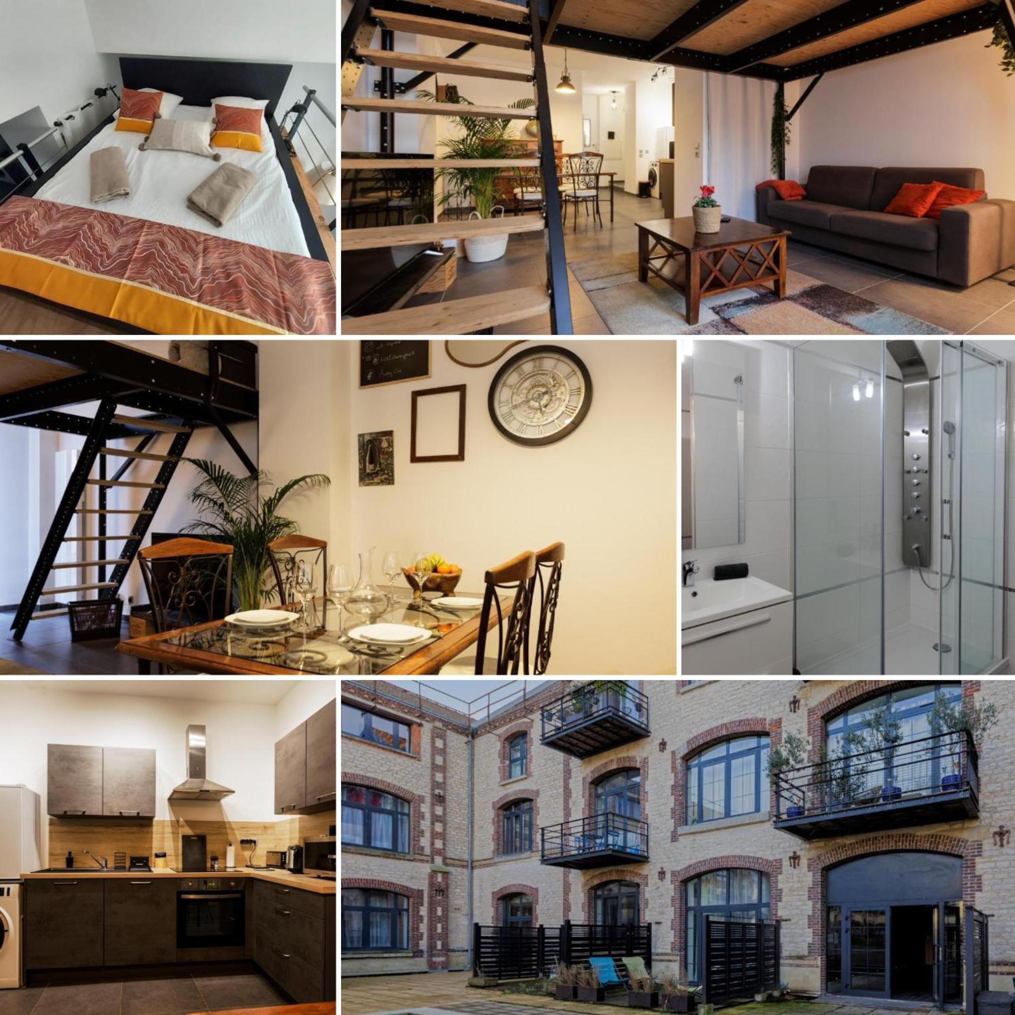 Manhattan Loft - Centre - 5 Mn A Pied Gare - Parking Prive - Patio Troyes Buitenkant foto